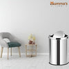 Mumma's LIFE Stainless Steel Swing Dust Bin with Lid| Garbage Bin, Trash Can for Home, Kitchen, Washroom, Bathroom and Offices