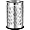 Mumma's LIFE Stainless Steel Open Perforated Dustbin Without Lid| Garbage Bin For Home, Bedroom, washrooms, Office, Kitchen, Bathroom