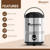 Mumma's LIFE Stainless Steel Water Camper/Water Jug Vacuum Insulated Thermo Flask Jug Water Beverage Dispenser