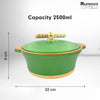 Mumma's LIFE insulated Casserole Hotpot/Chapati Box/Hot Case with Lid Thermoware Casserole Masti (2500ML)