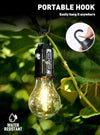 Decorative Hanging Bulb with 3 Modes Tent Lamp for Camping Pack of 1 - MILA STORE