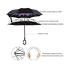 Double Layer Inverted Reversible Umbrella (Multicolor) - MILA STORE