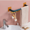 Double Layer Plastic Towel Rack with Hooks - MILA STORE