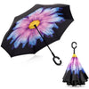 Double Layer Strong waterproof Umbrella with C- Shape Handle - MILA STORE