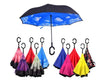 Double Layer Strong waterproof Umbrella with C- Shape Handle - MILA STORE