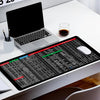 Extended Gaming Laptop Mouse Pad, Thick Non-Slip Rubber Base Desk Mat - MILA STORE
