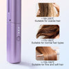 Meneflix Portable Mini Hair Straightener Cordless Rechargeable Mini Adjustable Hair Straightener Hot Comb - MILA STORE