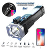 Portable Rechargeable Torch LED Flashlight - MILA STORE